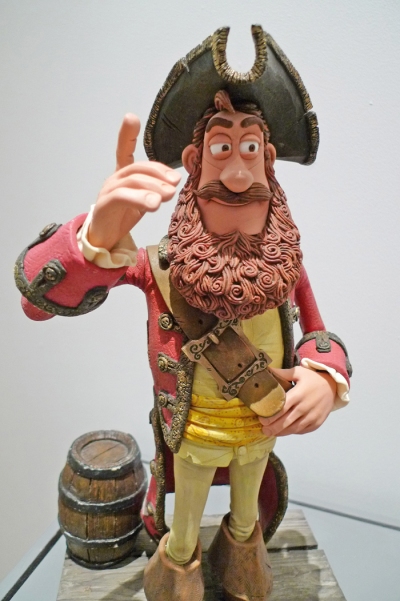 Pirates Captain made by Aardman Animations, from \'The Pirates! In an Adventure with Scientists\' (2013)